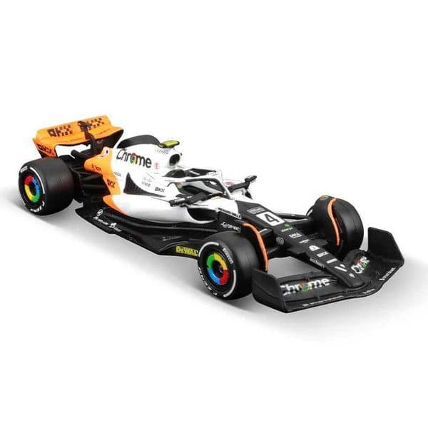 Plane New Bburago 1 43 Mclaren Miami slot car Monaco Gp Amg W15 Alloy Micro Die Casting Model F1 Champion Mcl38 Toy Gift Car Track