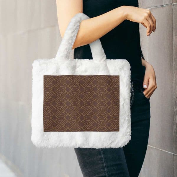 NXY designer bags Large-capacity handbag autumn winter trend plush bags shoulder bag Plush Handbag simple versatile fashion tote bags