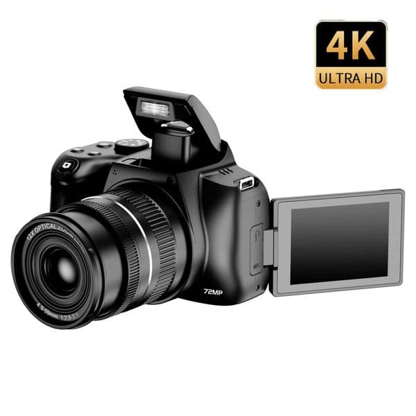 72MP Digital Camera High-Definition Optical Zoom Mirrorless Female Student Party Travel Entry-Level 12X Professional Camera Z250220