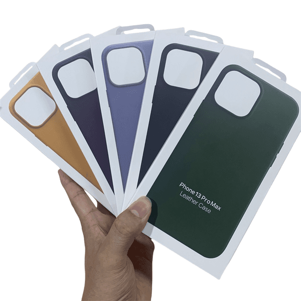 Original New Leather Magsafe phone case For iPhone 13 Pro Max mini Phone For Magsafe Phone Cover case with box