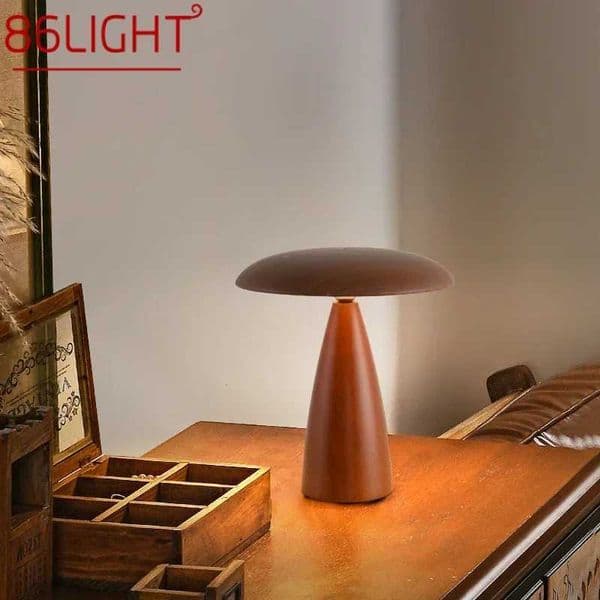 86LIGHT Contemporary Table Lamp Retro Creativity Living Room Study Villa Hotel Bedroom LED Bedside Desk Light Z250220
