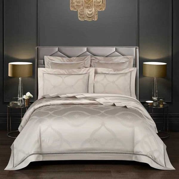 Vintage Jacquard 1000TC Egyptian Cotton Duvet Cover set Super King Family size Bedding set Comforter Cover Fitted sheet 4/7PcsXJ250220