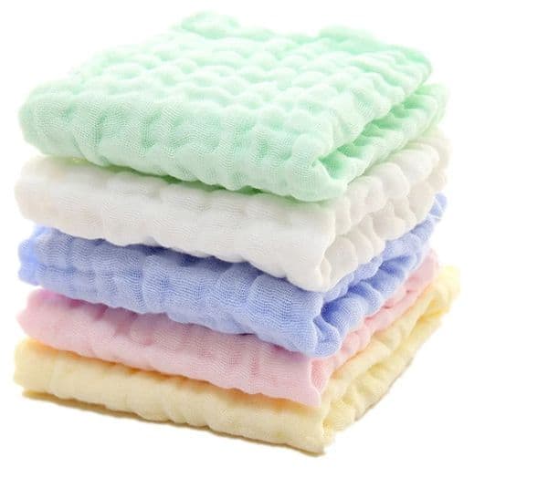 Baby Washcloths Natural Cotton Wipes Soft born Face Towel and Washcloth for Sensitive Skin Registry as Shower 5 P 250221