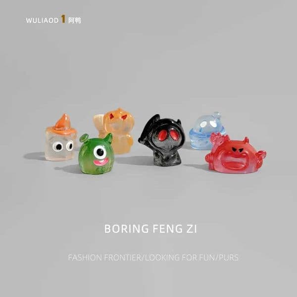 2026 New Im Bored! Set Up A Bunch Of Demon Elf Emotional Decompression Desktop Ornaments Healing Halloween Workstation Decorations Toys