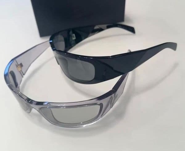 Design Sunglasses Fashion Shield Mask Wrap Luxury Sport Polarized Men Women Vintage Sunglass UV400 Wrap Eyewear Glasses Cat-Eye Frame