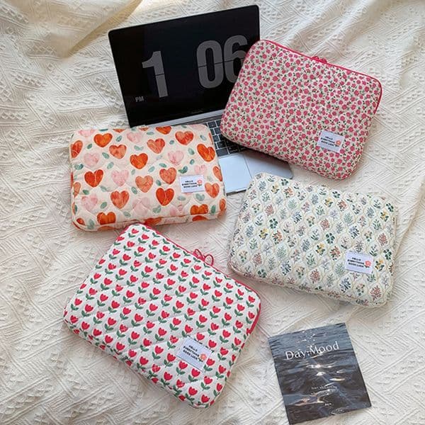 Cute Laptop Carrying Bag Sleeve 11 13 15 Inch for IPad Pro Air 4 pad 5 Tab Laptop and Tablet Pouch 250221