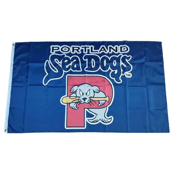 MiLB Portland Sea Dogs Flag 3*5ft (90cm*150cm) Polyester flag Banner decoration flying home & garden flag Festive gifts With Two Brass Grommets 0024