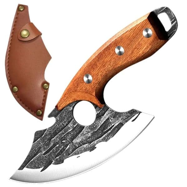 Boning Knives Meat Cleaver Hand Forged Kitchen Knife Wooden Handle Butcher Knife Stainless Steel Cooking Knife Kitchen Gadgets 250222