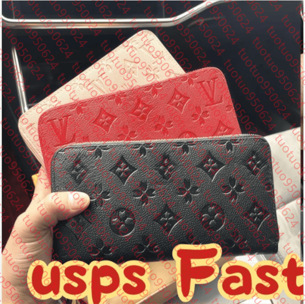 N60017 Designer Zippy Long Wallet Women's Zipper Brown womenWallet Mono gram Canvers Leather Check Plaid Wallets Good Qaulity