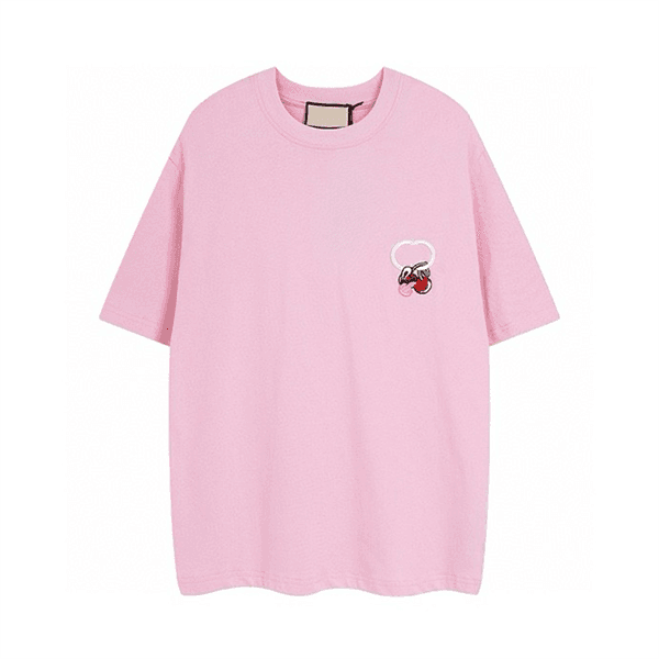 Summer New Short Sleeve T Shirt Double Yarn Fabric Stereo Letter Shirt Printing Women Men's Round Neck T Shirt Original Shirt Polo Shirt K87986