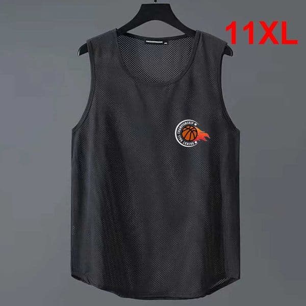 Men's Tank Tops Summer Tank Tops Men Plus Size 10XL 11XL Basketball Vest Football Solid Color Running Vest Men Tank Tops Big Size 11XL z250223