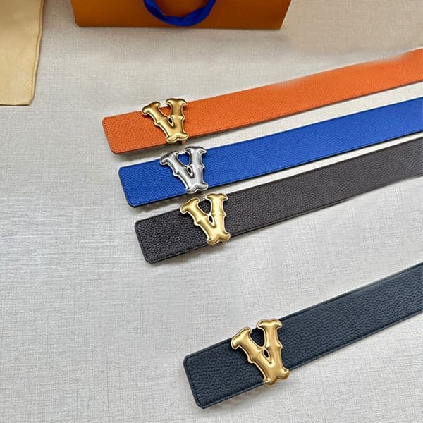 Advanced Belt Reversible Buckle Belt Designer Belt Men And Women Casual Smooth Buckle Wdth Optional 10 Color Genuine Leather Top Quality