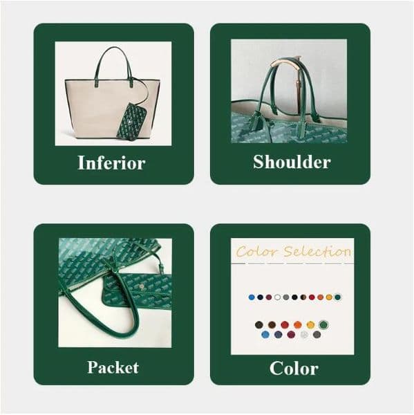 Designer Fashion Tote Wallet Leather Messenger Shoulder Carrying Handbag Womens Large Capacity Composite Shopping Bag Plaid Double Letter