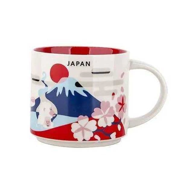 Luxury Designer room Decor Bone China Global Collection Ceramic Japan England London Paris Hawaii Chicago New York City Mug 400Ml Decoration 6