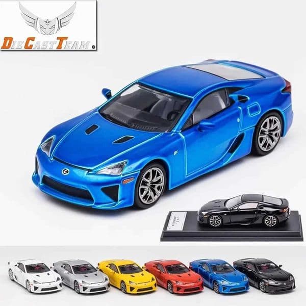 DCT 1/64 LFA Sports Car Alloy Toy Car Die Casting Metal Model Childrens Christmas Gift Toy Z250224