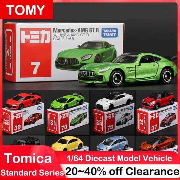 Takara Tomy Tomica 1/64 Mini Diecast Alloy Model Car Toys Metal Sports Vehicles Various Sles Gifts for Children #51-120 Z250224