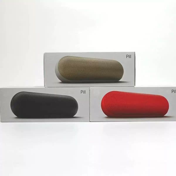 New premium version Pill Wireless Bluetooth speaker for home outdoor portable heavy bass