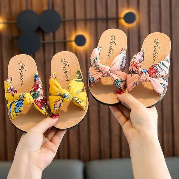 s Girls Slippers Comfortable Soft Sole Non-slip Bohemian Toddler Princess Slide Sandals Summer Beach Baby Shoes S251230