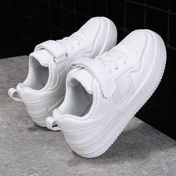 2026 Kid Shoes Childrens Running Casual basketball Childrens White Fashionable Girls Sports Chaussure Breathable Boys Tenis Baby Free Shipp