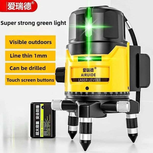 2-line laser level self leveling green beam laser horizontal vertical cross line micro laser level X250225