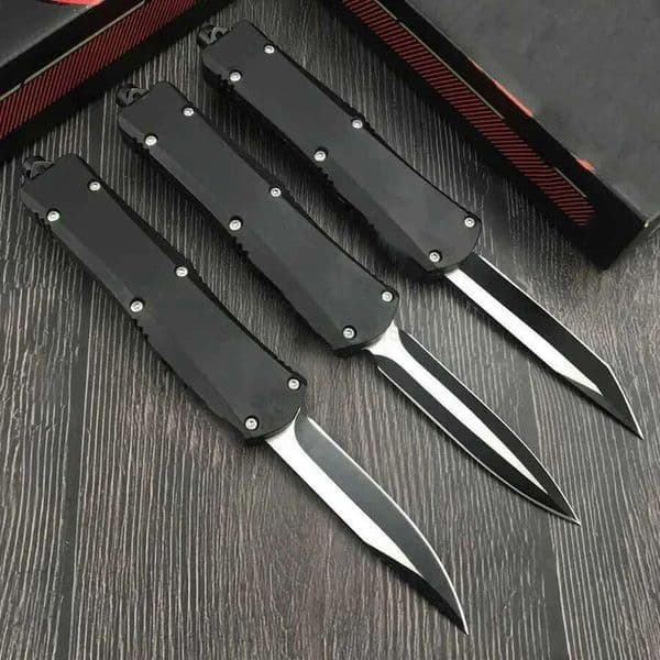 MICR Mini A07 OTF Tactical Pocket Knife 440C Blade Zinc Alloy Handles Outdoor Survival EDC Knives Camping Hunting S ToolXJ240808