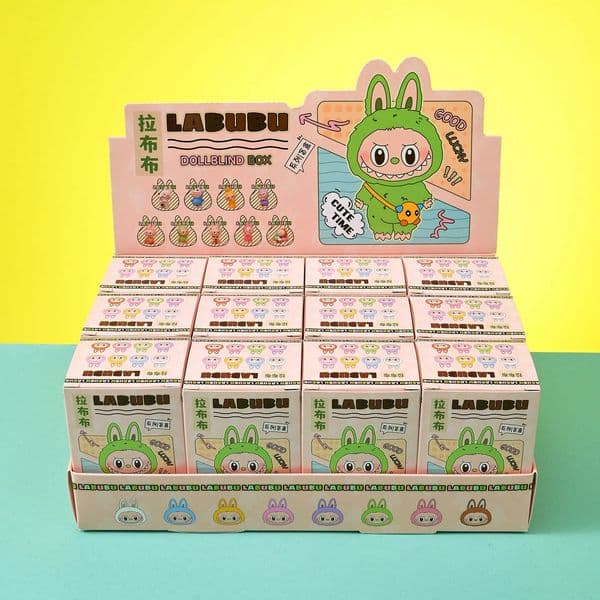 12 boxes of canvas blind boxes handmade trendy toys new style of canvas super cute ornaments creative blind boxes Z250225