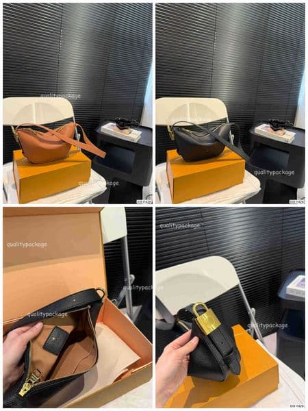 Shoulder Bags designer TOP Quality Bumbag 28cm Cowhide Woman Bag Engraved padlock Waist crossbody bag