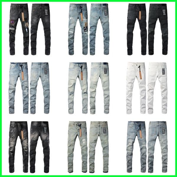 high quality ksubi jeans designer jeans men denim jeans fashion jeans distressed ripped motorcycle biker jean stacked jeans stretch pant street wear 28--40 08