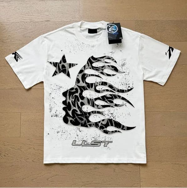 24ss USA Style Letter Print Tee Vintage Designer T shirt Spring Summer Casual Fashion Skateboard Men Women Tshirt