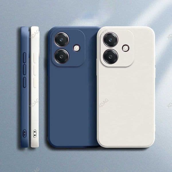Liquid Silicone Phone Case for A40M 6.67 Camera Protection Simple Solid Color Basic Soft Bumper Cover Accessories Z250227