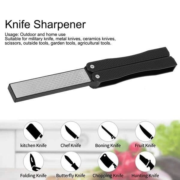 Anti slip knife double-sided knife portable folding knife portable anti slip knife 250226