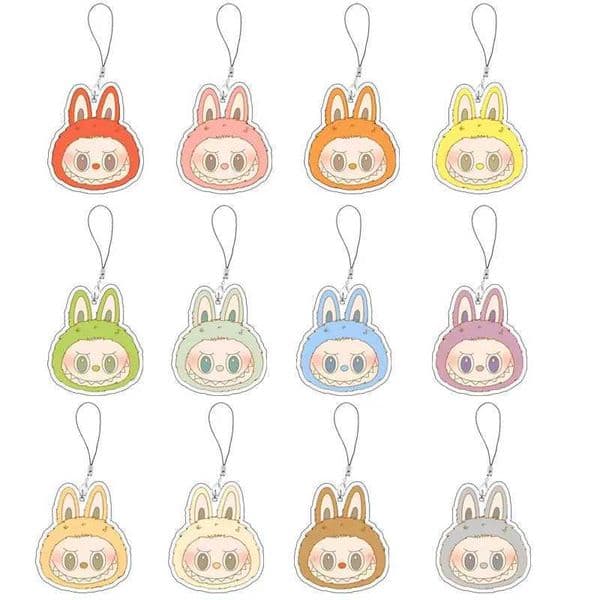 Labs Phone Charm Keychain Acrylic Labs Small Mobile Phone Chain Key Rin Accessories Fans Gifts Z250227