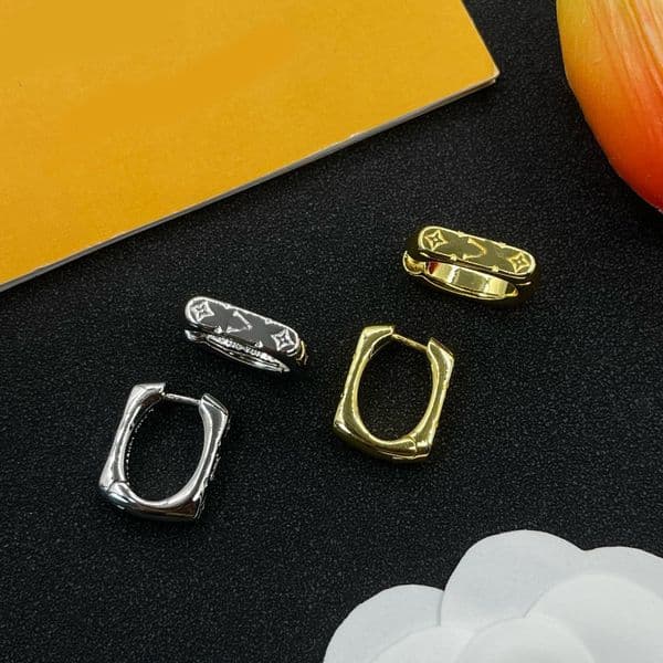 Designer Earrings Luxury Brand Hoop Earrings Classic Rings Clip Gold Silver Plated Stud Earrings For Women Men Wedding Party Classic Jewelry Gift Q260520