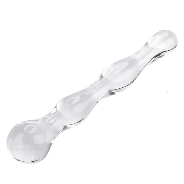 19cm Glass Butt Plug Anal Beads Dildos for Women Vaginal Men Prostate Massager Female Masturbator Sex Toys Adult Erotic Products 250227
