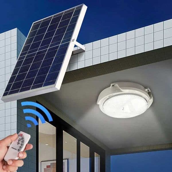 60/300/500W LED Solar Pendant Outdoor Waterproof Solar Light with Remote Control Corridor Garden Zero Power Z250301