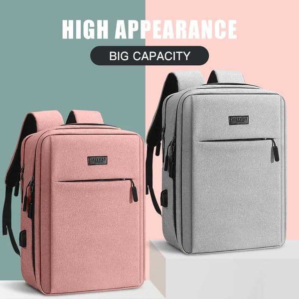 Laptop bag 15.6Inch Usb Backpack School Bag Rucksack 16 17.3Inch Backbag Travel Daypack Male Leisure Backpack Mochila Women Gril Z250224