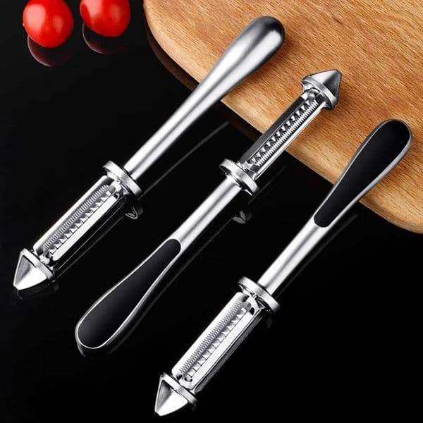 5 in 1 Vegetable Peeler Potato Carrot Multi-functional Grater Fruit Peeler Beer Opener Household Kitchen Gadget Accessories Tool 250226