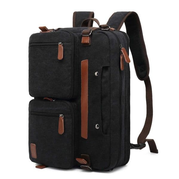 3 In 1 Laptop Bag For Men 15.6 Inch Laptop Backpack For Men Work Bag For Men Work Briefcase Computer Bag Z250224