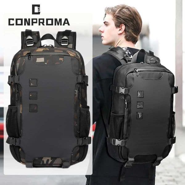 Laptop Bag 16 inch Mens Large Capacity Casual College Student Backpack Tide Brand Computer Schoolbag Middle Outdoor Travel Bag Z250224