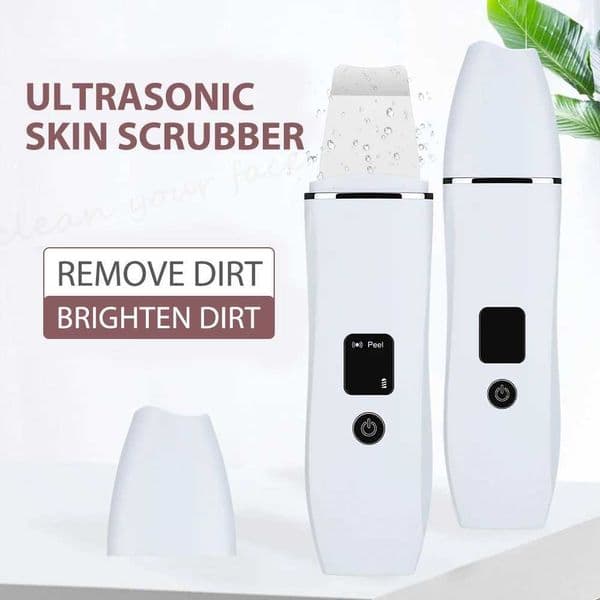 Ultrasonic skin removal equipment skin washer EMS blackhead extractor deep cleaning shovel lifting equipment curing facial cleaning W250228