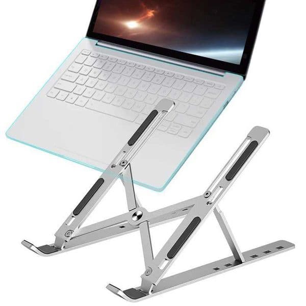 Foldable Laptop Stand Adjustable Notebook Stand Portable Laptop Holder Tablet Stand Computer Desktop Stand Laptop AccessoriesXJ220228