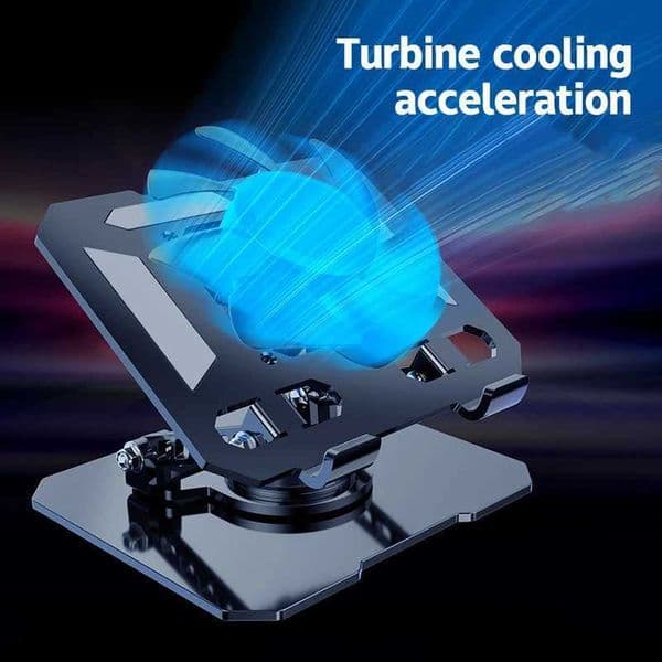 Two-in-one Multifunctional Laptop Tablet Cooling Fan Stand Desktop Folding Adjustable Heightening Stand Suitable For IpadXJ220228