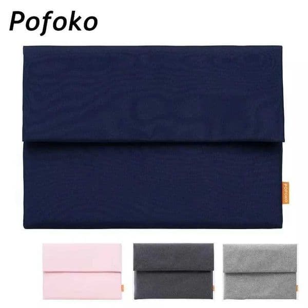 Brand Pofoko notebook bag 12 13 14 15 15.6 16 inches business nylon waterproof cover suitable for Macbook Air Pro laptop A200 Z250224
