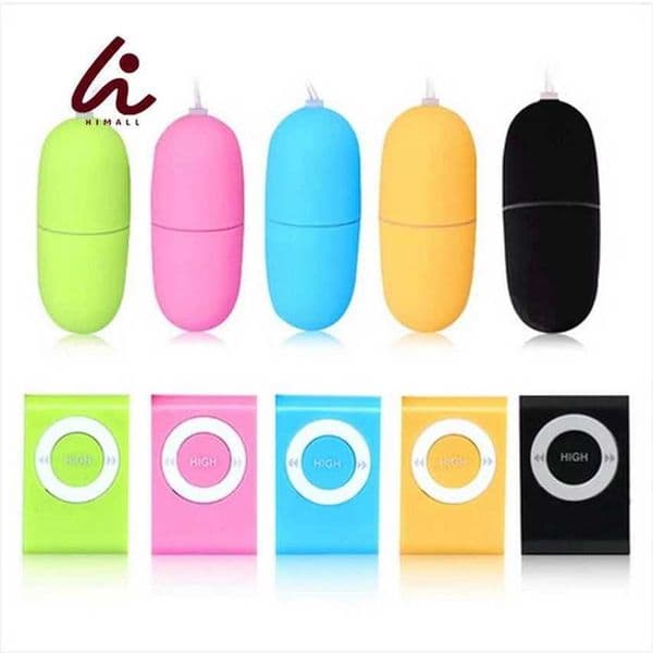 Sex Egg bullets Himall 5 Colors Waterproof Portable wireless MP3 Vibrators Remote control Women Vibrating Body Massage Toys for 0928