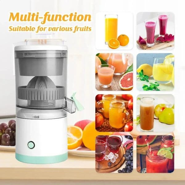 Electric Juicer Juice Cup Citrus Orange Lemon Squeezer USB Charging Kitchen Fruit Blender Fresh Separator Press Machine 250228