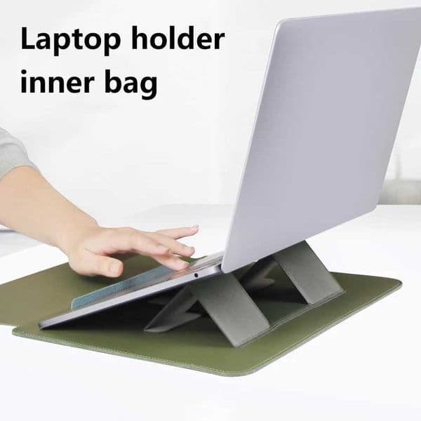Laptop Sleeve Bag For 13 14 15inch Portable Laptop Stand Cover For padXJ220228