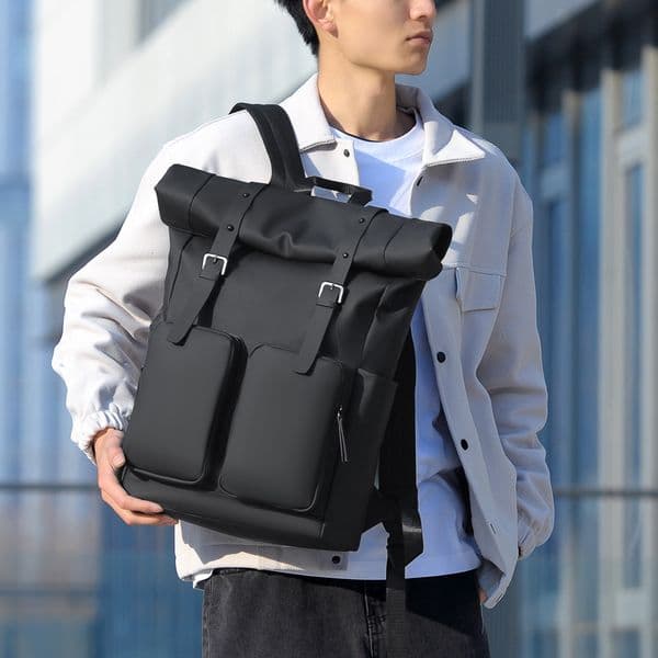 Free Shipping Men's Casual Simple Backpack Outdoors High-end Large Capacity School Bag Business Style Unisex Designer Bag Casual Laptop Bag