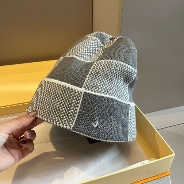 Beanie Mutze Top Fashion Designer Hats knitted hats Men's and Women's Beanie Winter hat Thermal Knit Hat Ski Bonnet High Quality Plaid Skull Hat Luxury warm Cap P227-55