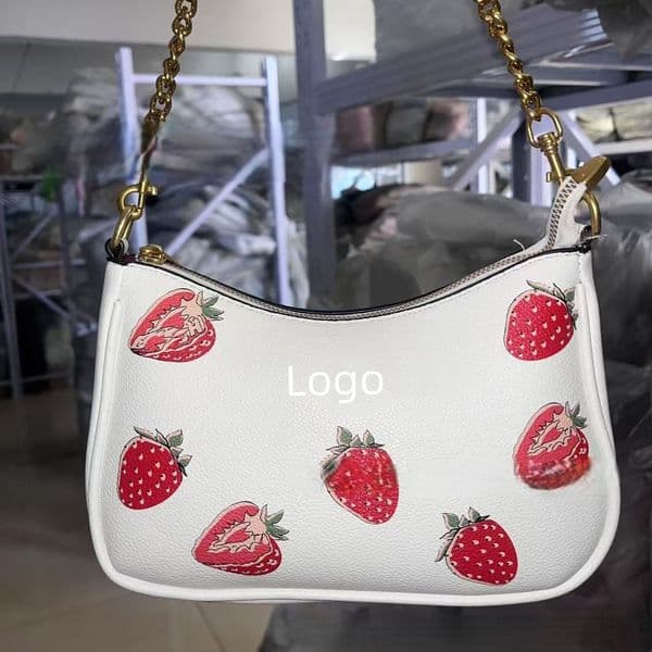 Women's fashion simple and trendy letter armpit trend 2025 new texture single shoulder crossbody bag bags