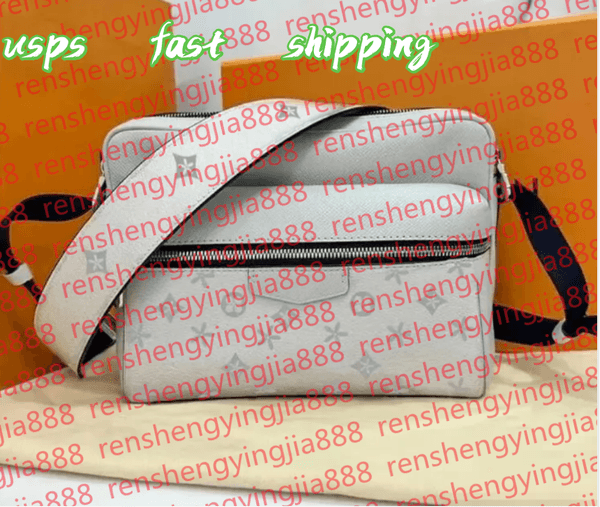 Mens Shoulder Bags PU leather Designers Messenger Bag Famous Trip Postman Classic Handbag Briefcase Crossbody Bags19